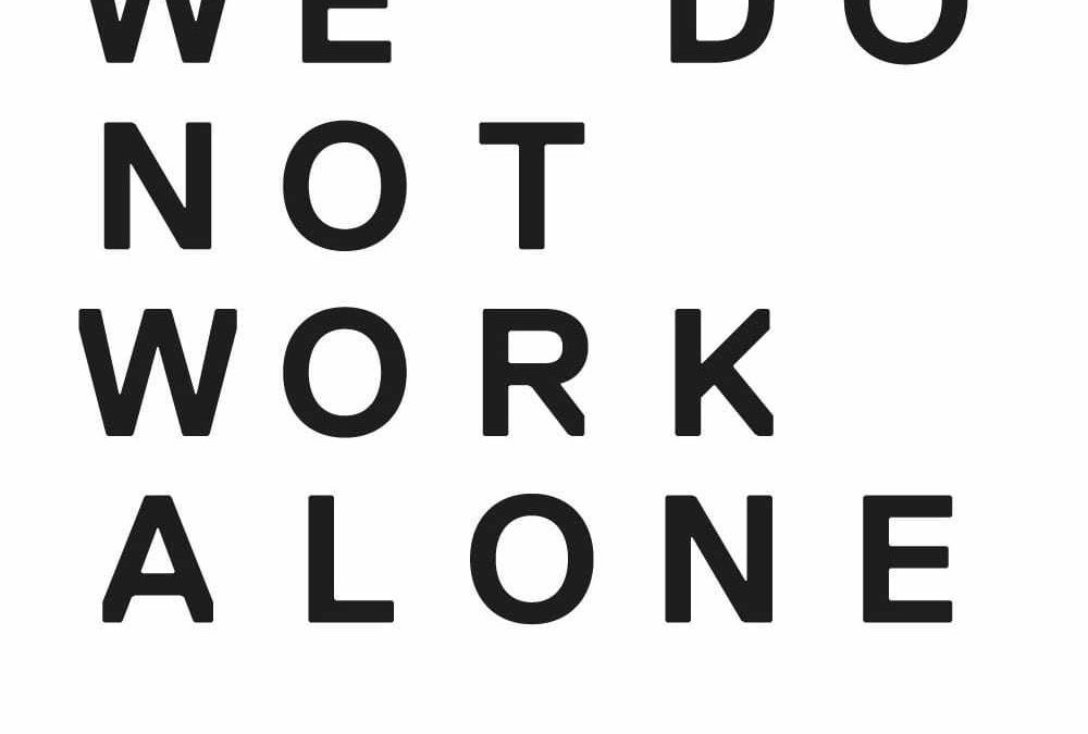 WE DO NOT WORK ALONE – Édition/Éditions // 28.11.2024__18.01.2025 