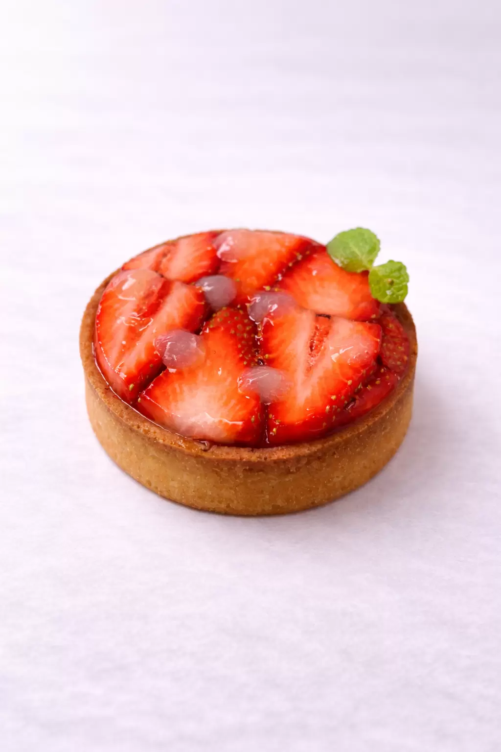 Tarte à la fraises et crème pâtissière